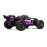 Arrma  New 1/10 VORTEKS MEGA 550 2WD Stadium Truck RTR with Battery & Charger, Purple