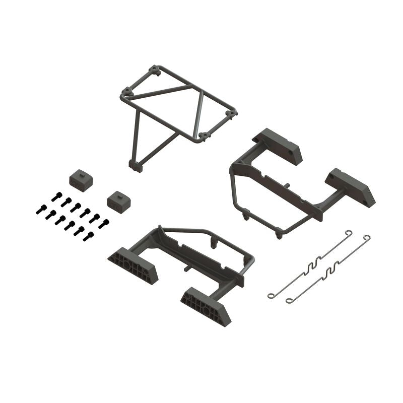 Arrma Desert Truck Body Roll Cage Set, Black: GROM