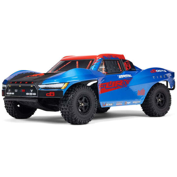 ARRMA 1/10 FURY 223S DSC 2WD RTR Brushless Short Course Truck