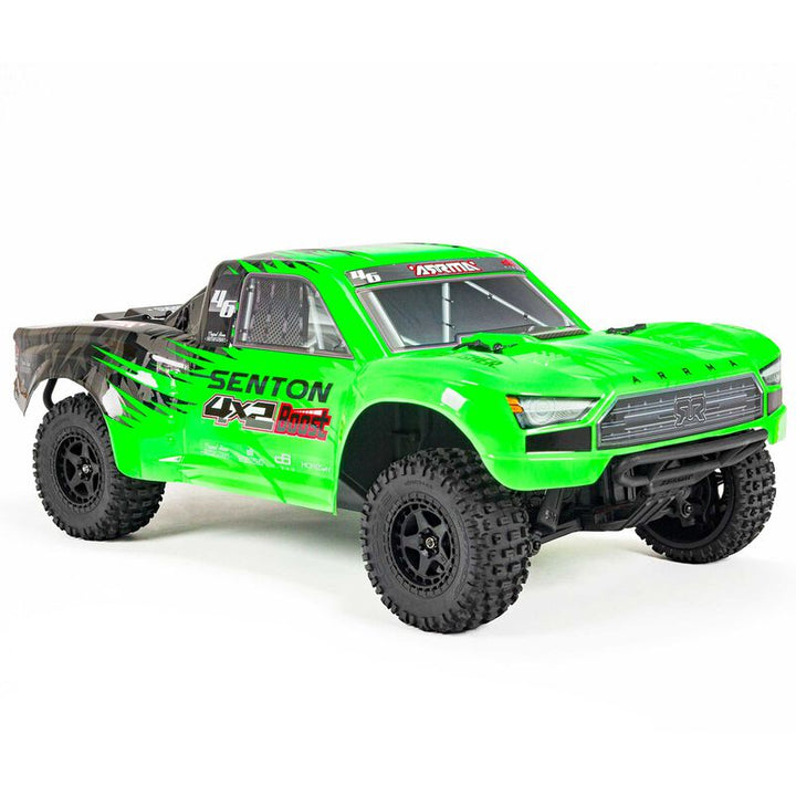 ARRMA 1/10 SENTON 4X2 BOOST MEGA 550 Brushed Short Course Truck RTR - Iron City RC Hobbies