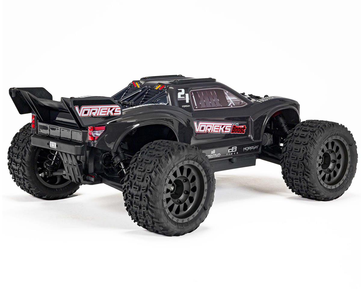 Arrma Vorteks 4X2 BOOST 1/10 Electric RTR Stadium Truck (Gun Metal) w/SLT2 2.4GHz Radio