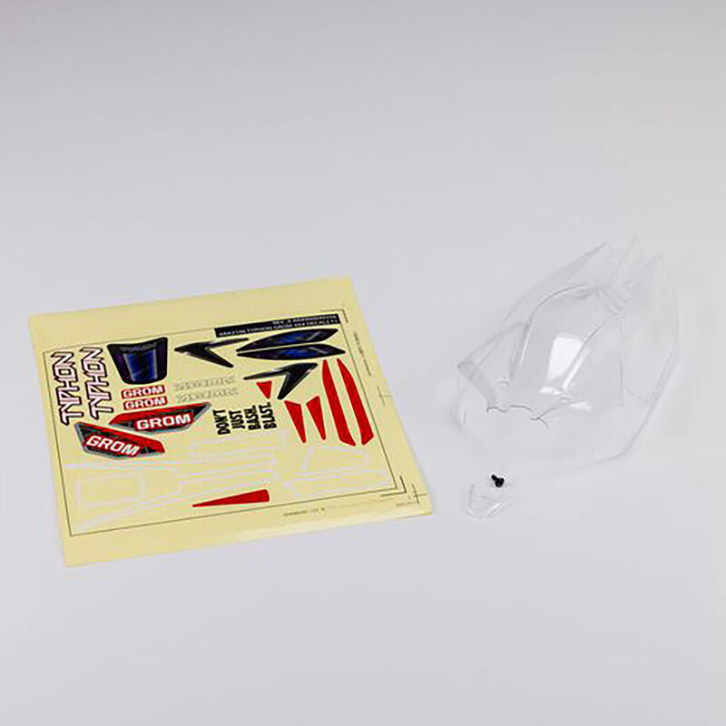 TYPHON GROM Body, Clear - Iron City RC Hobbies