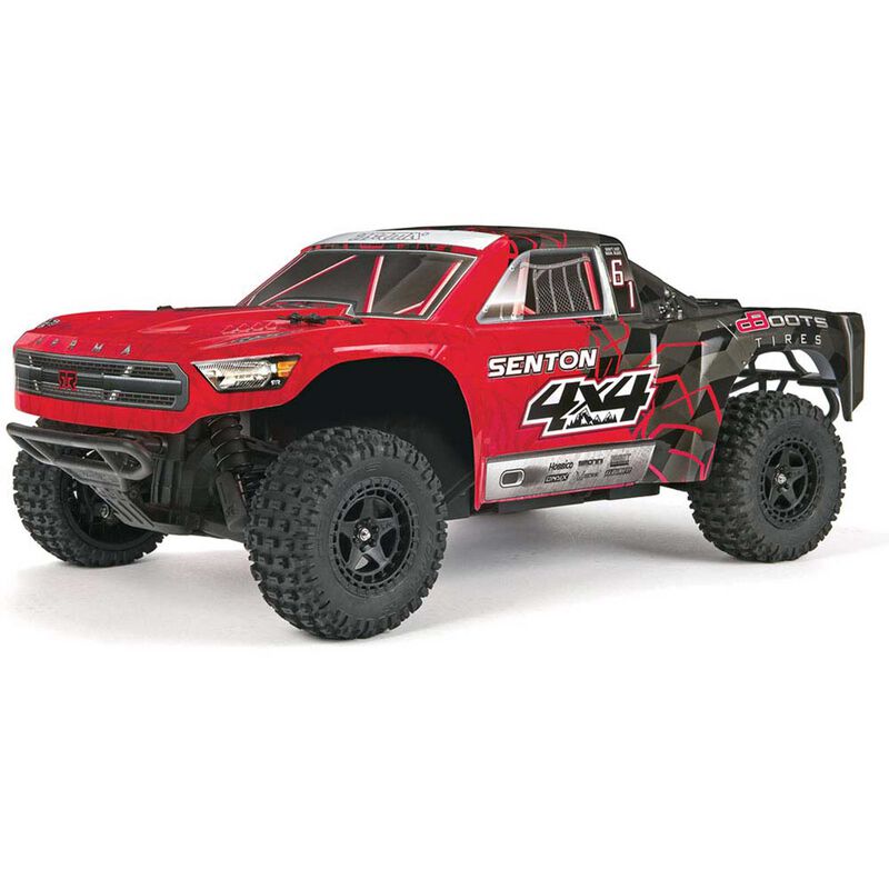 ARRMA 1/10 SENTON 4WD V3 MEGA 550 Brushed Short Course Truck RTR, - Iron City RC Hobbies