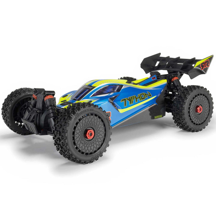 ARRMA 1/8 TYPHON MEGA 665 4X4 RTR Brushed Buggy, Red