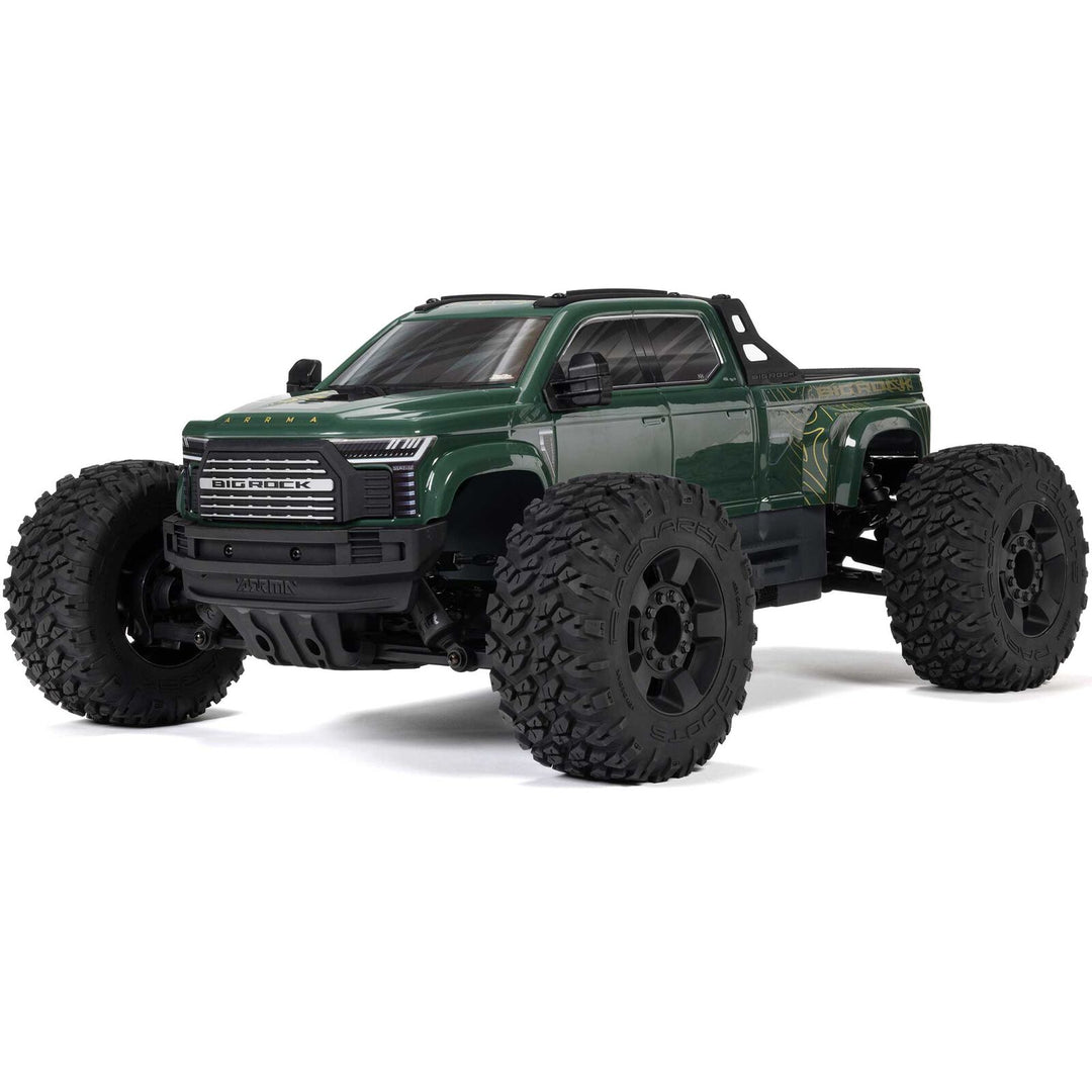 Arrma 1/10 BIG ROCK 223S DSC 4X4 RTR Brushless Monster Truck, (Choose Color)