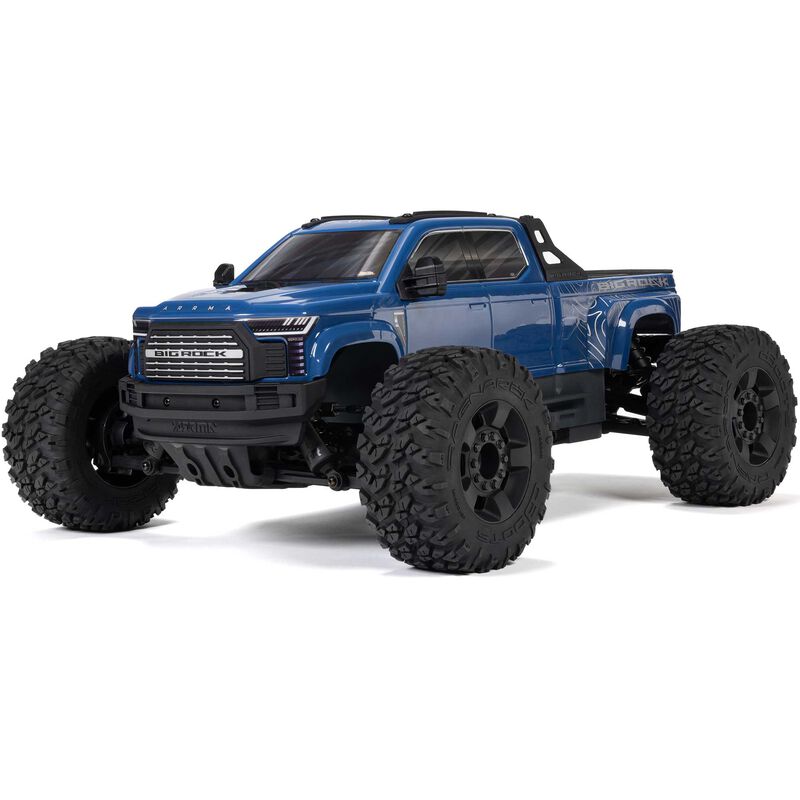 Arrma 1/10 BIG ROCK 223S DSC 4X4 RTR Brushless Monster Truck, (Choose Color)