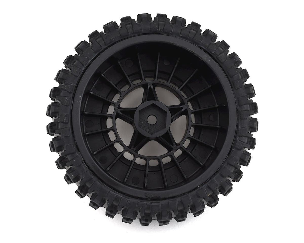 Arrma dBooots Fortress SC Tire Set Glued Black (2) - Iron City RC Hobbies