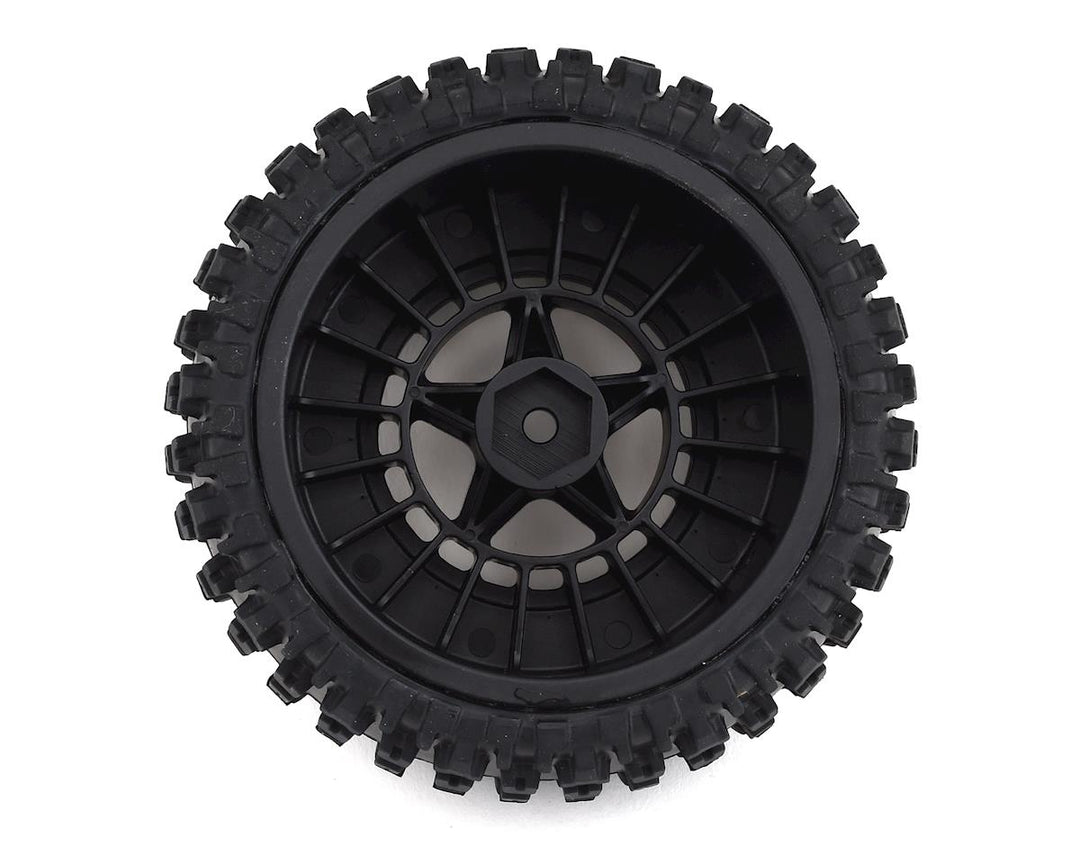 Arrma dBooots Fortress SC Tire Set Glued Black (2) - Iron City RC Hobbies
