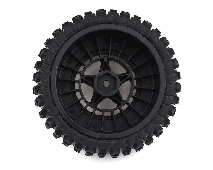 Arrma dBooots Fortress SC Tire Set Glued Black (2) - Iron City RC Hobbies