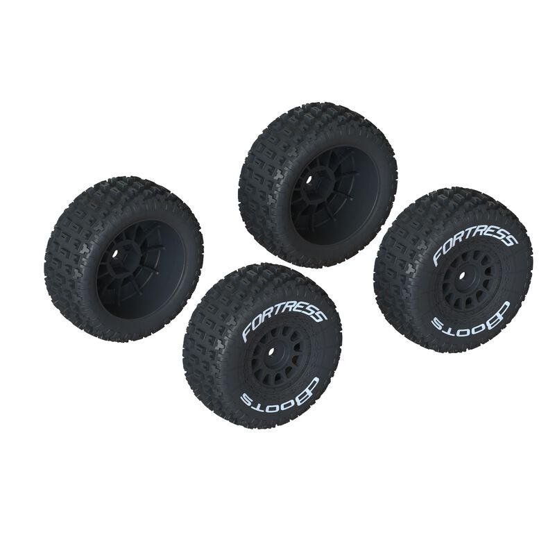 Armma dBoots 'FORTRESS' Tire Set Glued, Option (2 Pairs) - Iron City RC Hobbies