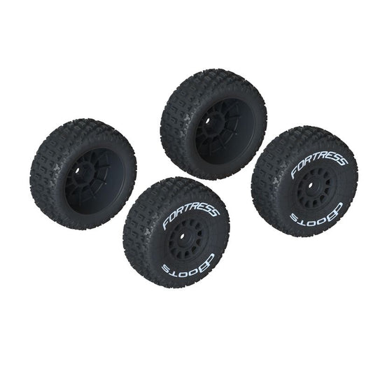 Armma dBoots 'FORTRESS' Tire Set Glued, Option (2 Pairs)