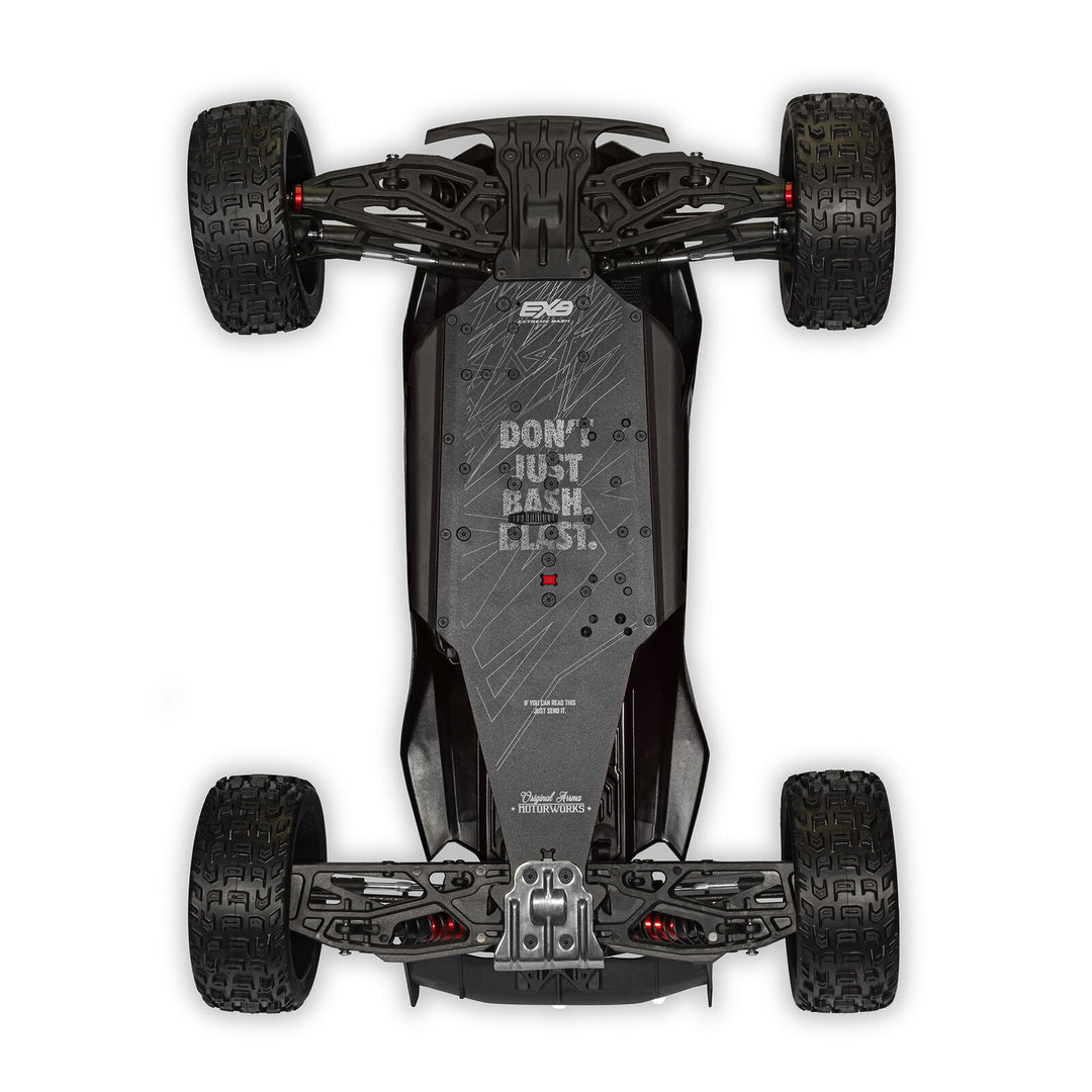 ARRMA 1/7 TALION 6S EXB 4X4 RTR Brushless Speed Truck, Black *PRE-ORDER* (Ships 4/29)