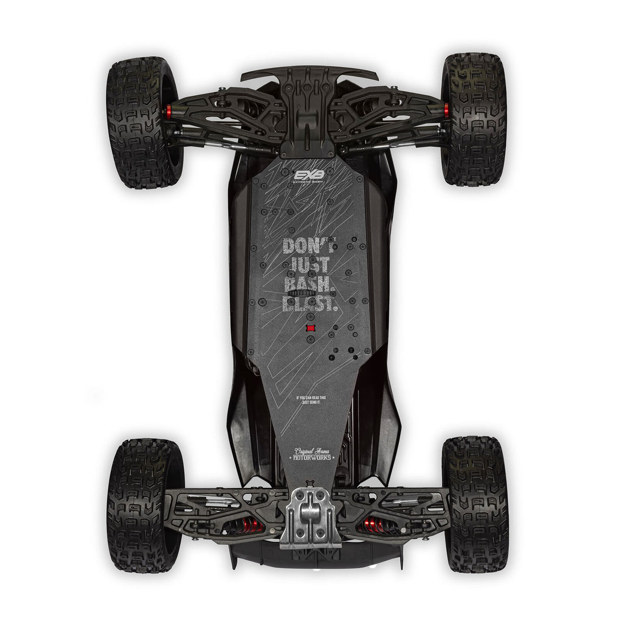 ARRMA 1/7 TALION 6S EXB 4X4 RTR Brushless Speed Truck, Black