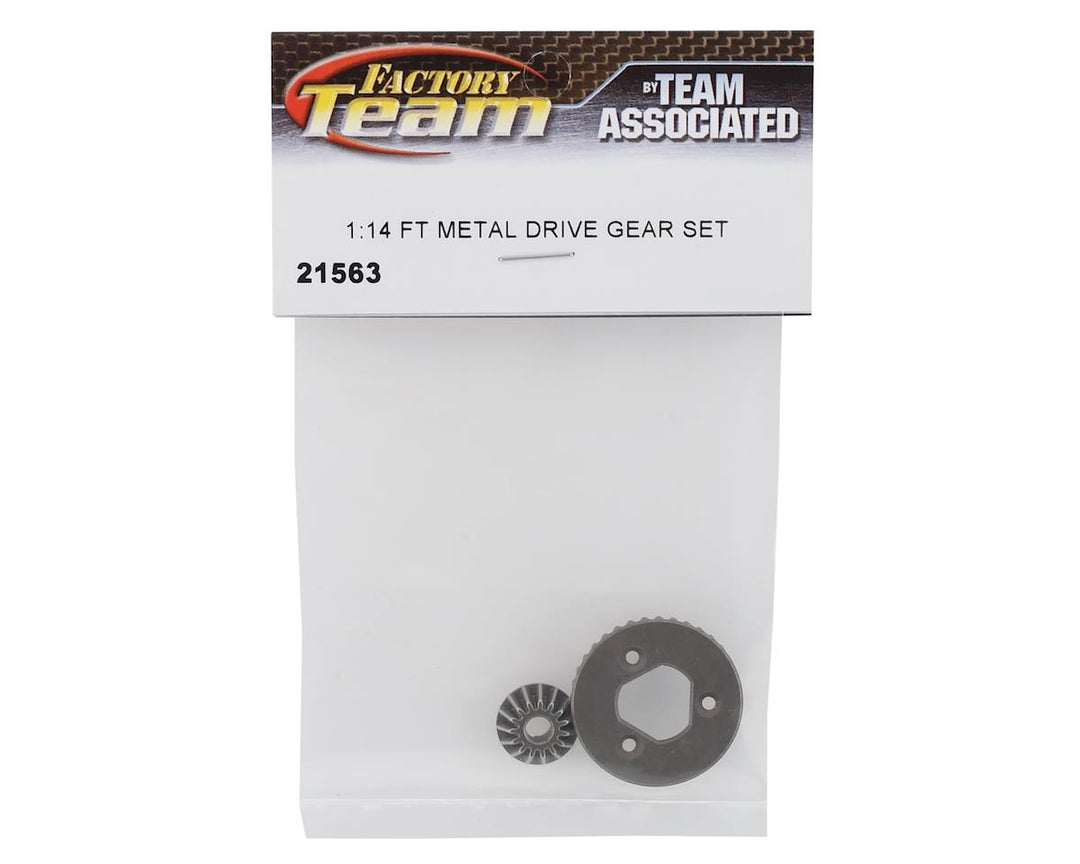 Associated FT Reflex 14B/14T Metal Drive Gear Set - Iron City RC Hobbies