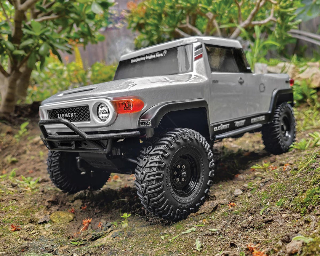 Element RC Enduro Utron SE IFS 2 4X4 RTR 1/10 Trail Truck (Grey) w/2.4GHz Radio - Iron City RC Hobbies