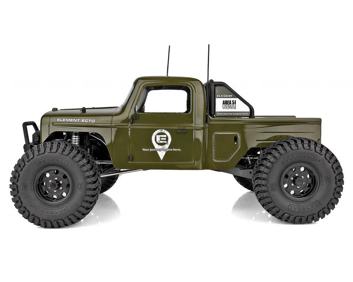 Element RC Enduro Ecto Trail Truck 4x4 RTR 1/10 Rock Crawler (Green) w/2.4GHz Radio
