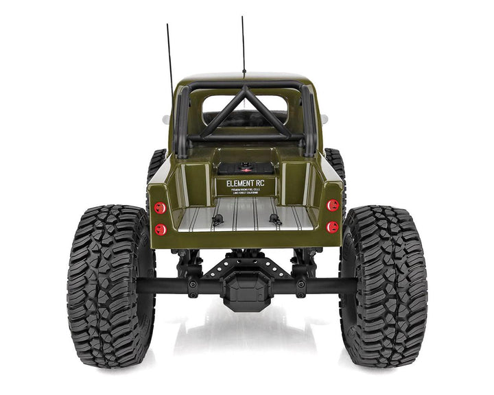 Element RC Enduro Ecto Trail Truck 4x4 RTR 1/10 Rock Crawler (Green) w/2.4GHz Radio