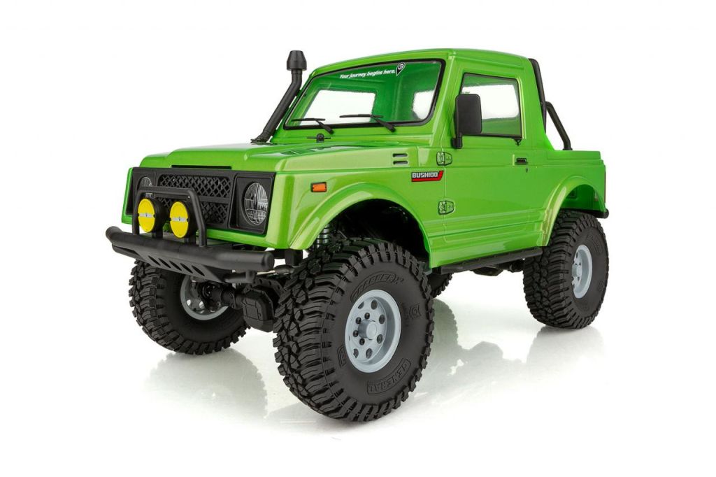 Element Enduro Bushido 1/10 Off-Road 4WD RTR Trail Truck, Green - Iron City RC Hobbies