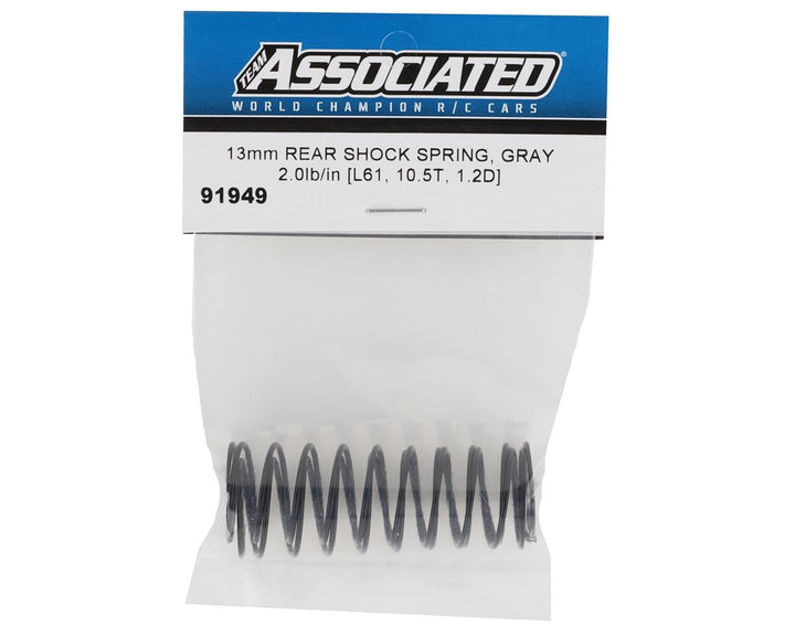 Associated 13mm Rear Shock Spring (61mm) - Iron City RC Hobbies