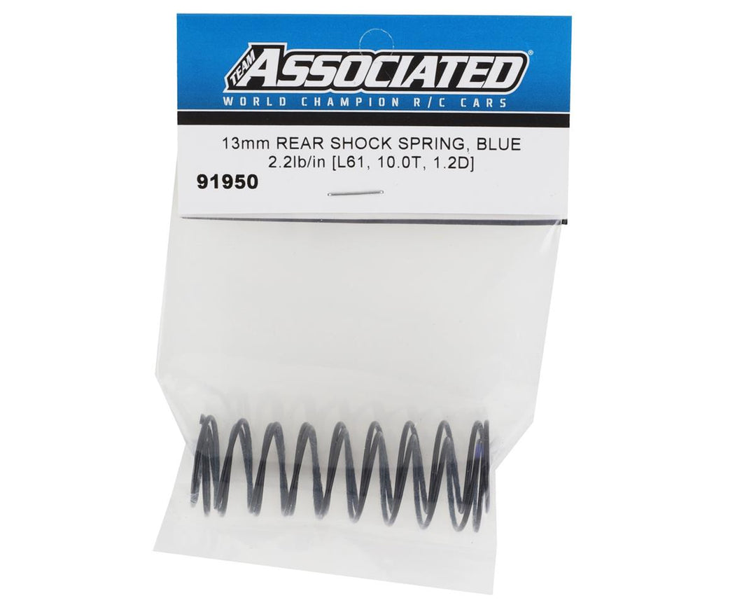 Associated 13mm Rear Shock Spring (61mm) - Iron City RC Hobbies