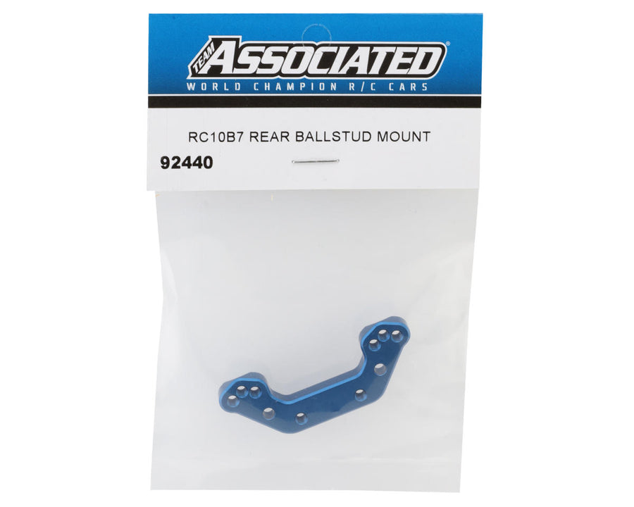 Team Associated RC10B7 Aluminum Rear Ballstud Mount - Iron City RC Hobbies