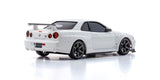 Kyosho ASC MA-020 Nissan Skyline GT-R V.spec II Nur (R34) White