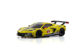 Kyosho ASC MR03W-MM CHEVROLET® CORVETTE® C8.R Yellow - Iron City RC Hobbies