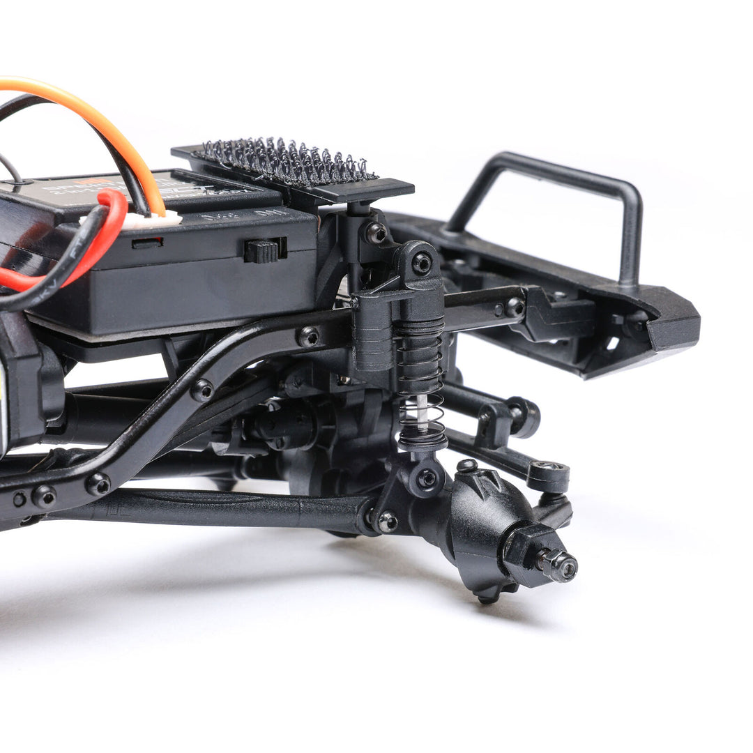 1/24 SCX24 Base Camp 4WD Rock Crawler Brushed RTR with Battery & Charger, Blue - Iron City RC Hobbies