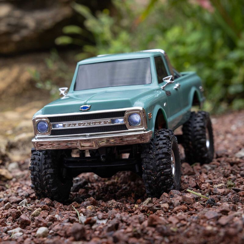 Axial 1/30 SCX30 Chevrolet K10 4X4 RTR Brushed Rock Crawler (Battery & Charger Included) (Choose Color)