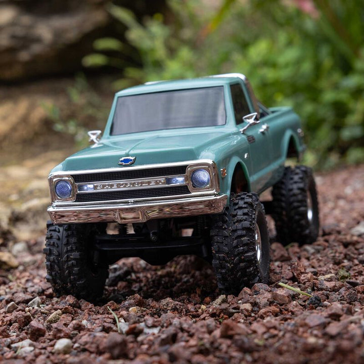 PRE-ORDER Axial 1/30 SCX30 Chevrolet K10 4X4 RTR Brushed Rock Crawler (Battery & Charger Included) (Choose Color)