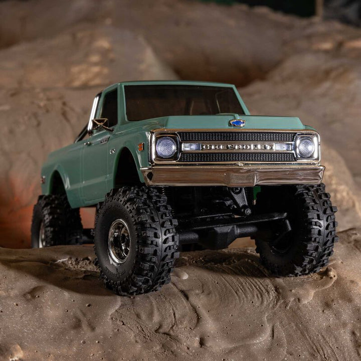 PRE-ORDER Axial 1/30 SCX30 Chevrolet K10 4X4 RTR Brushed Rock Crawler (Battery & Charger Included) (Choose Color)