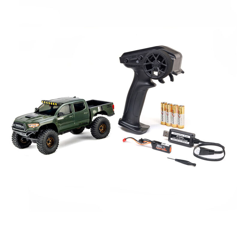 *PRE-ORDER* Axial 1/30 SCX30 Toyota Tacoma TRD Pro Overland Edition 4X4 RTR Brushed Rock Crawler (Battery & Charger Included)