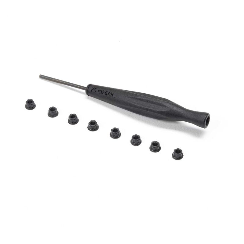 Axial Wheel Nut (8), Wheel Nut Tool: SCX30