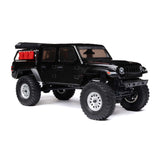 Axial 1/24 SCX24 Jeep JT Gladiator 4WD Rock Crawler Brushed RTR, Black