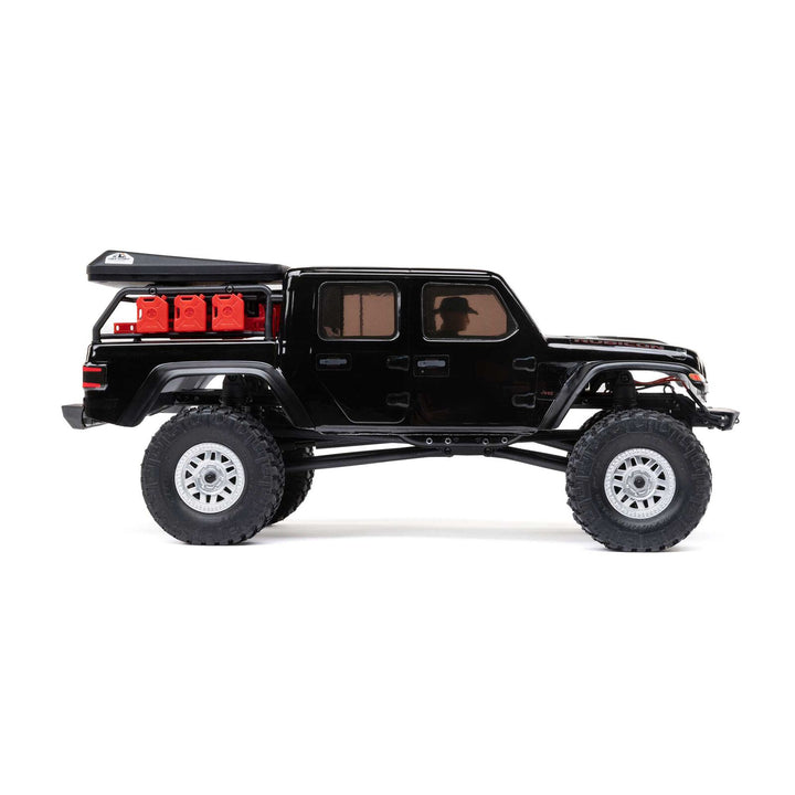 Axial 1/24 SCX24 Jeep JT Gladiator 4WD Rock Crawler Brushed RTR, Black - Iron City RC Hobbies