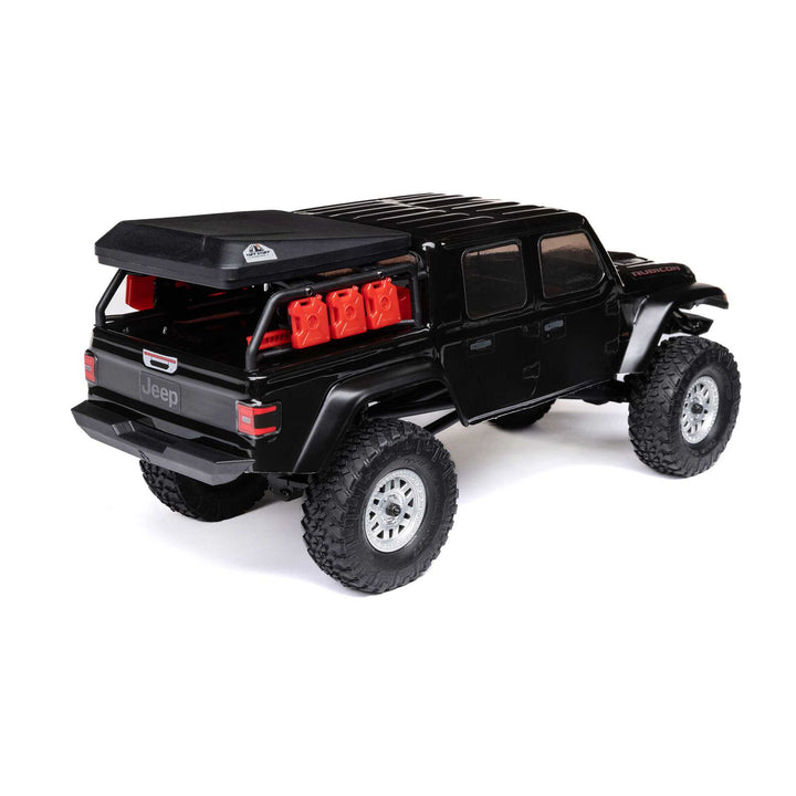 Axial 1/24 SCX24 Jeep JT Gladiator 4WD Rock Crawler Brushed RTR, Black - Iron City RC Hobbies