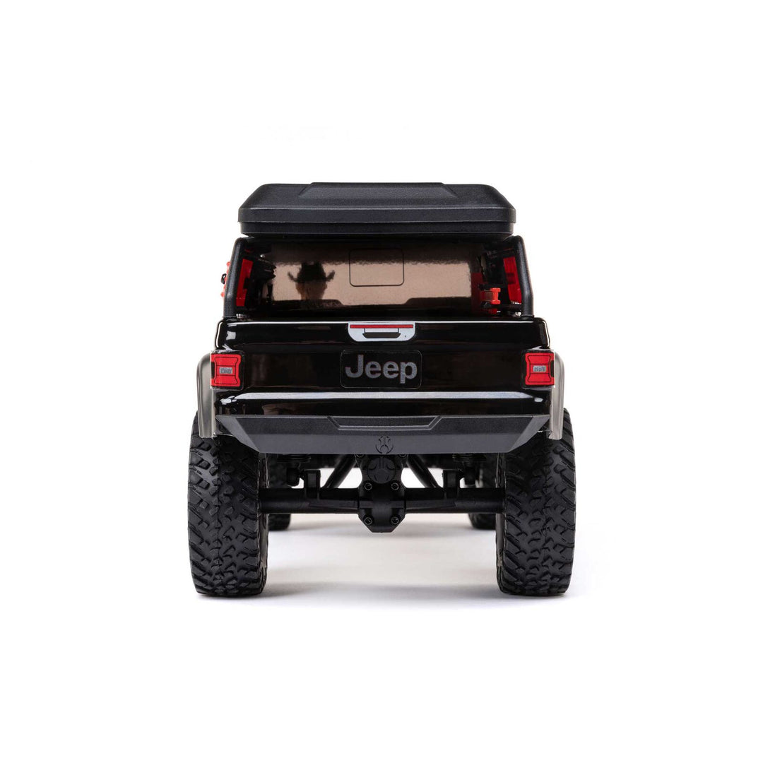 Axial 1/24 SCX24 Jeep JT Gladiator 4WD Rock Crawler Brushed RTR, Black - Iron City RC Hobbies