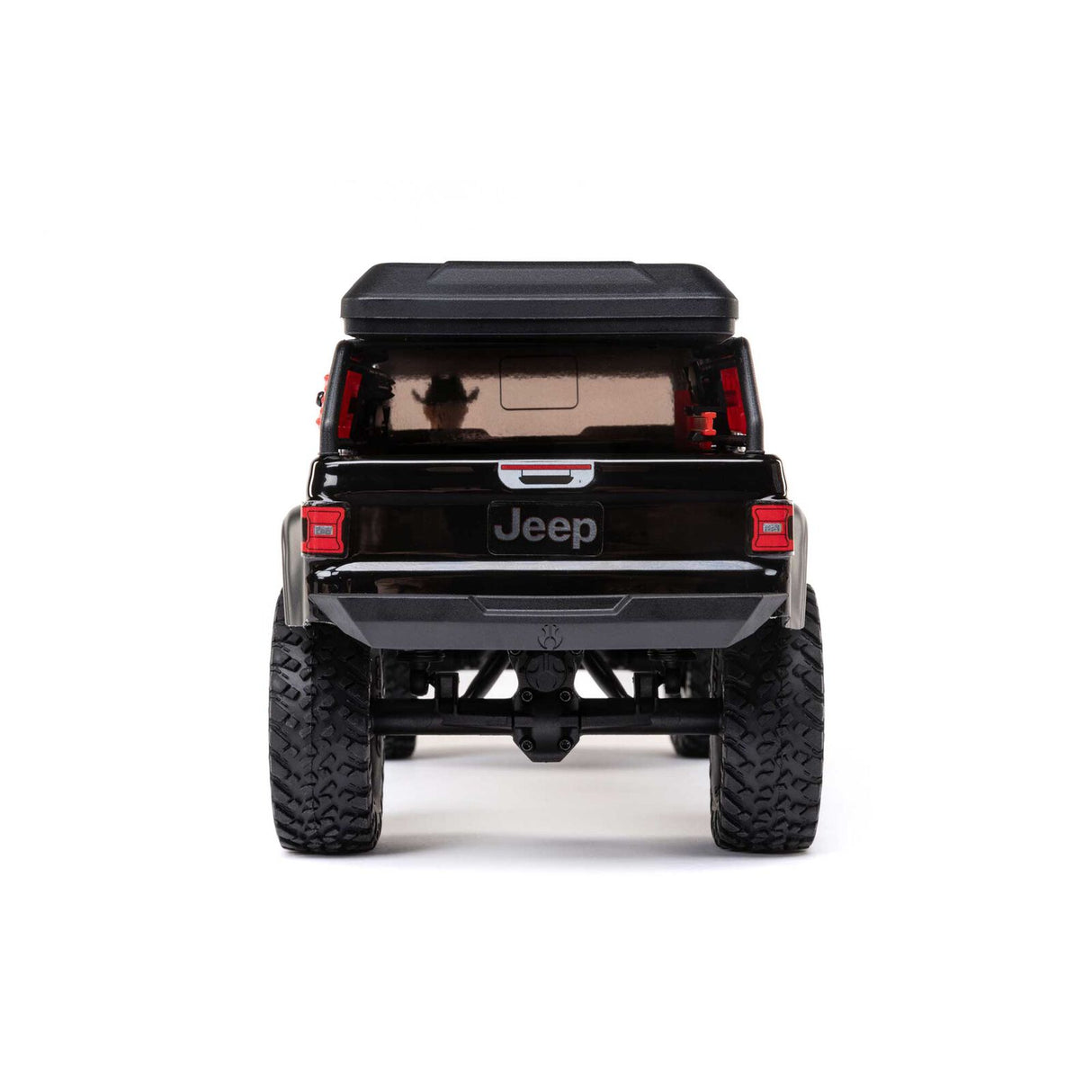 Axial 1/24 SCX24 Jeep JT Gladiator 4WD Rock Crawler Brushed RTR, Black