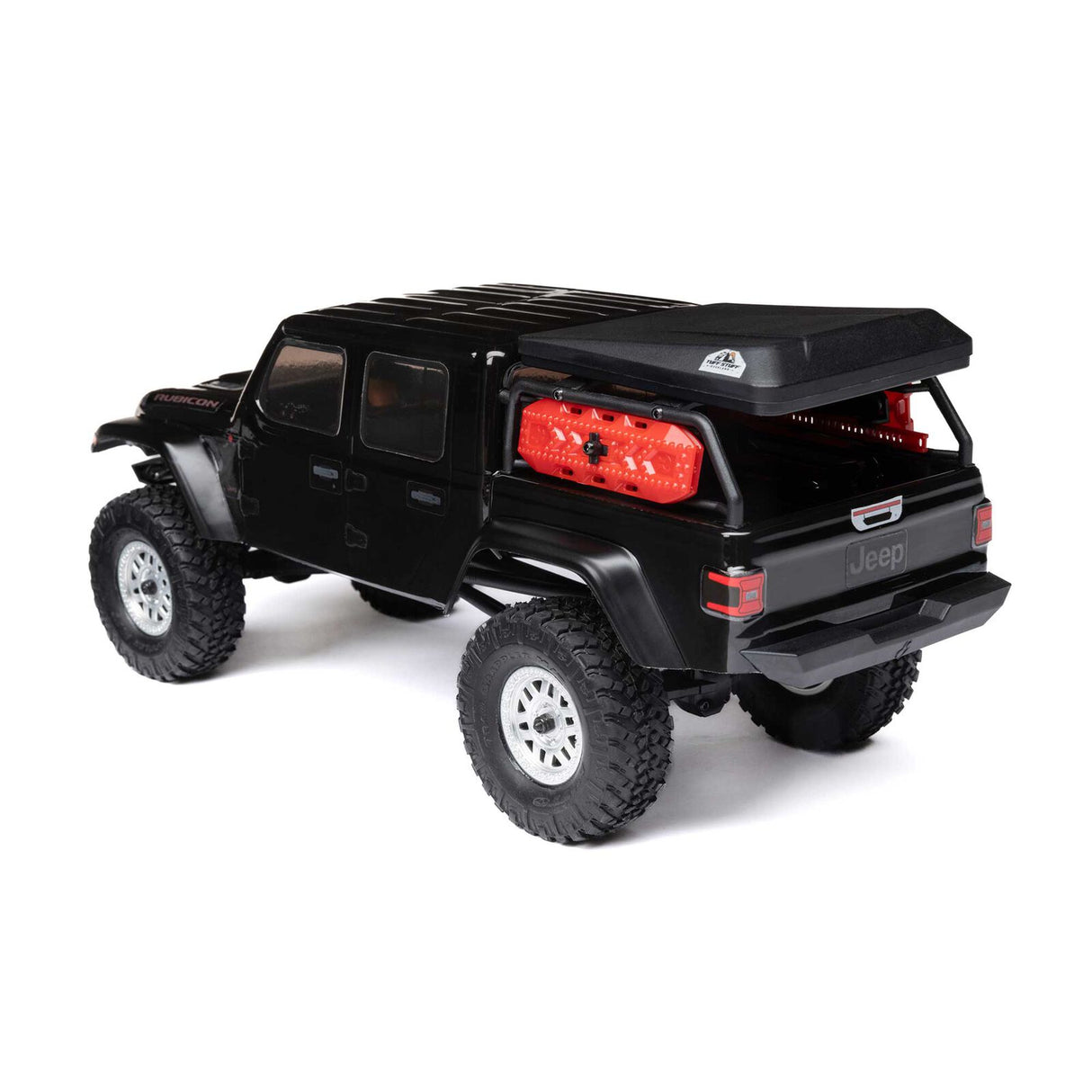 Axial 1/24 SCX24 Jeep JT Gladiator 4WD Rock Crawler Brushed RTR, Black