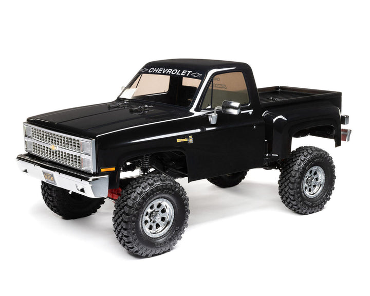 Axial SCX10 III 1982 Chevy K10 "Base Camp" RTR 4WD Rock Crawler (Black) w/2.4GHz Radio