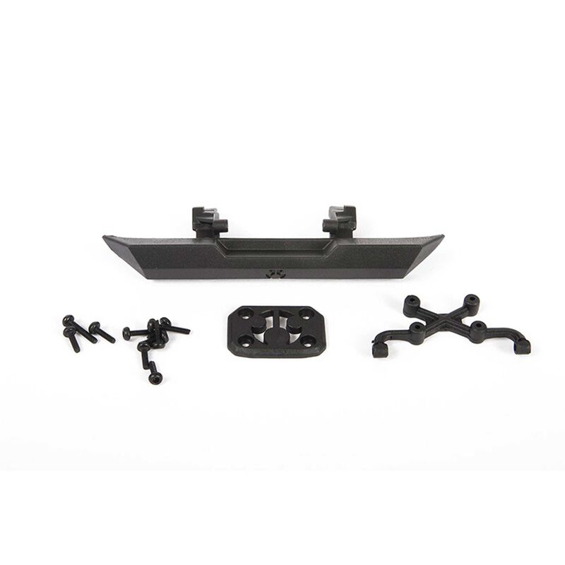 Axial Rear Bumper & Hinge: SCX24 Jeep Wrangler JLU