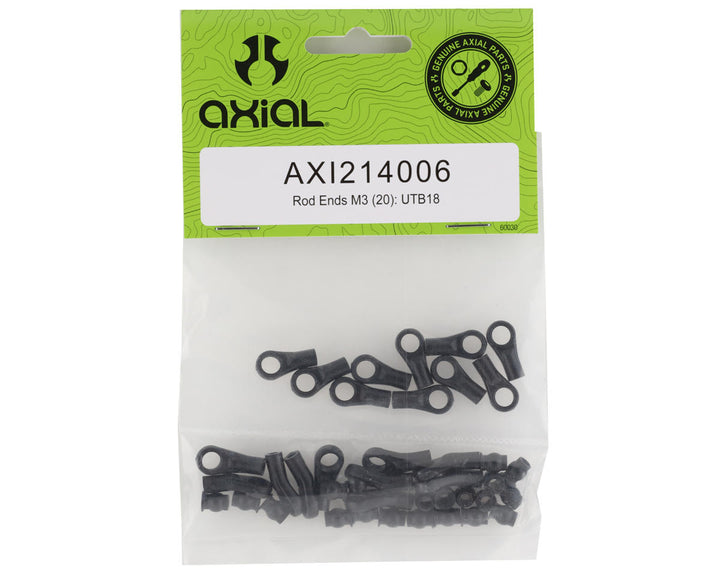 Axial UTB18 Capra Rod Ends (20) - Iron City RC Hobbies
