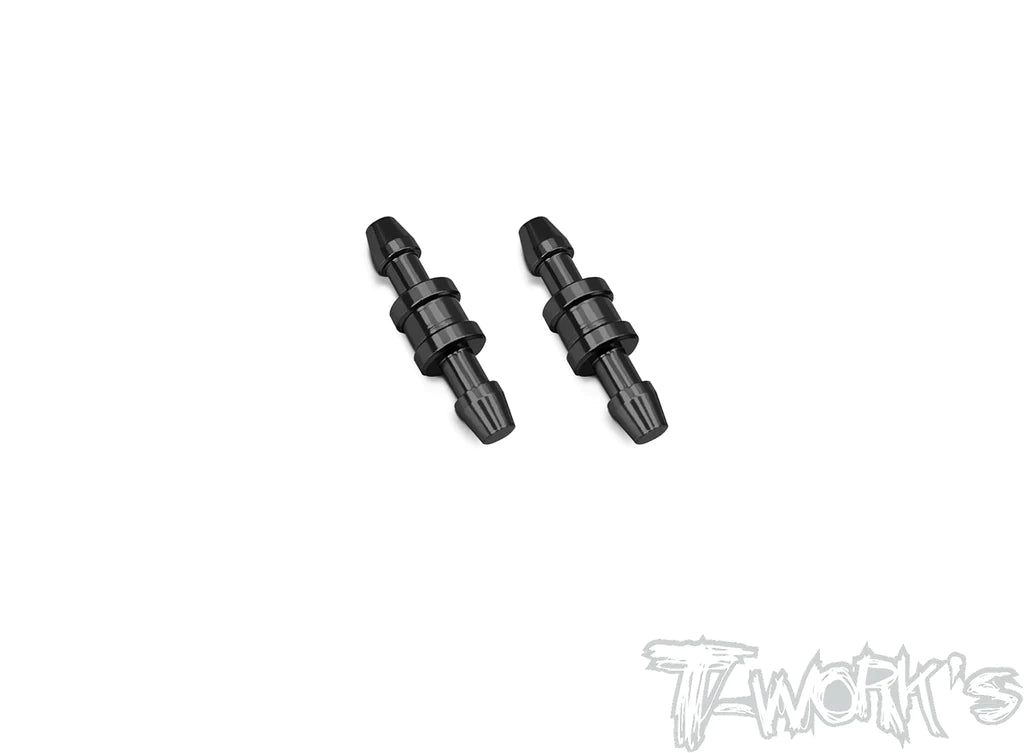 Tworks Aluminum Fuel Tube Stopper 2pcs - Iron City RC Hobbies