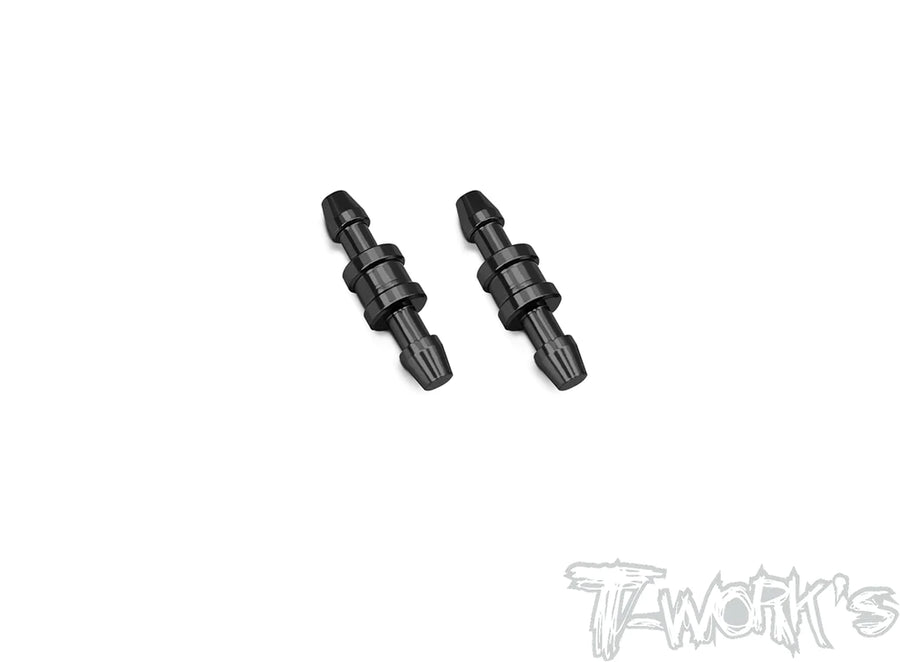 Tworks Aluminum Fuel Tube Stopper 2pcs - Iron City RC Hobbies