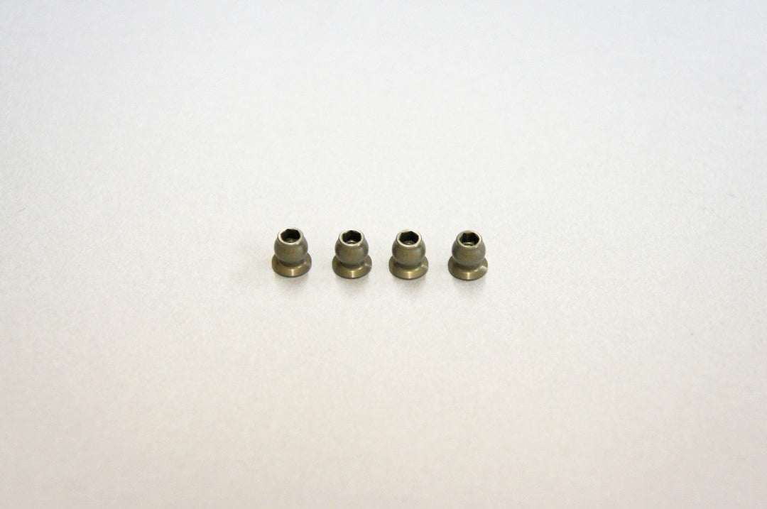 Mugen Aluminum Pivot Ball 6mm (4pcs) - Iron City RC Hobbies
