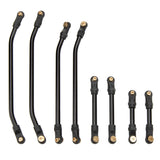 MEUS Racing SCX24 Dead90 Double Bent Links Deadbolt Front Links & 90mm Rear Links for Axial 1/24 SCX24 RC Crawler