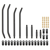 MEUS Racing SCX24 Dead90 Double Bent Links Deadbolt Front Links & 90mm Rear Links for Axial 1/24 SCX24 RC Crawler