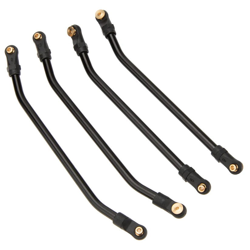 MEUS Racing SCX24 Dead90 Double Bent Links Deadbolt Front Links & 90mm Rear Links for Axial 1/24 SCX24 RC Crawler