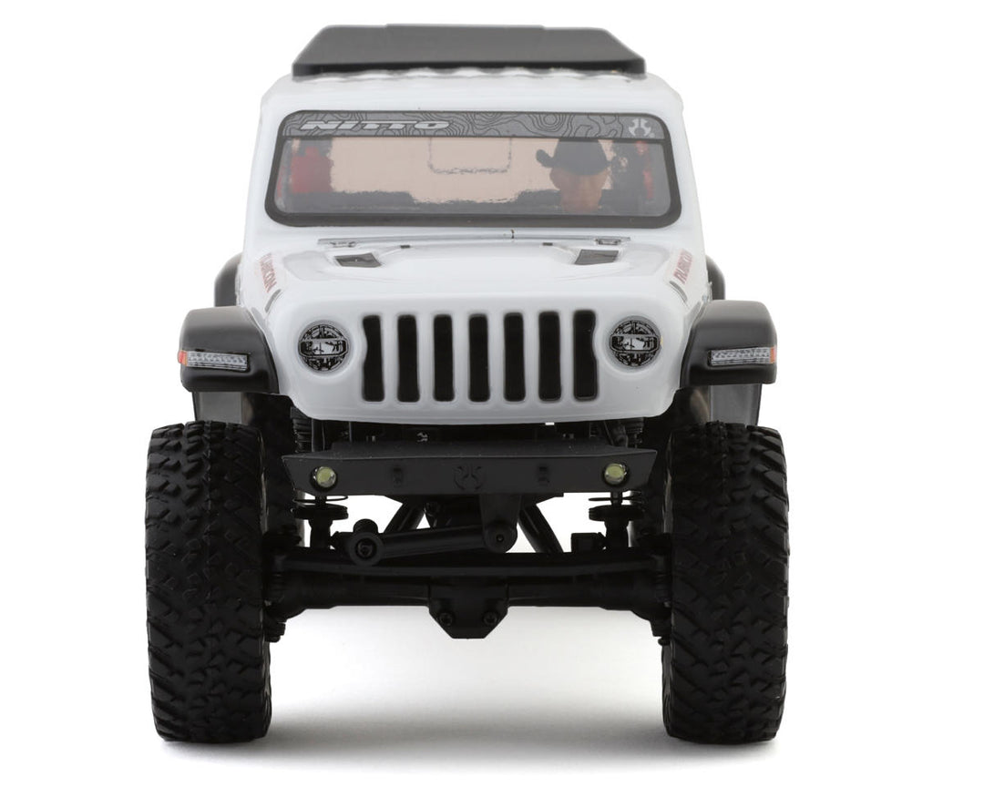 Axial SCX24 Jeep JT Gladiator 1/24 4WD RTR Scale Mini Crawler (White) w/2.4GHz Radio - Iron City RC Hobbies