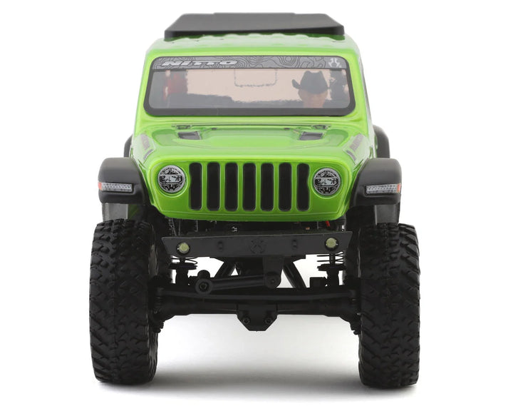 Axial SCX24 Jeep JT Gladiator 1/24 4WD RTR Scale Mini Crawler (Green) w/2.4GHz Radio - Iron City RC Hobbies